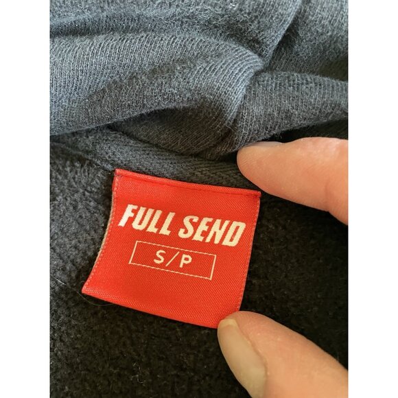 Full Send Hoodie Small Black Sweatshirt Pullover/Sweater Hoodie Nelk Boys - Picture 10 of 12